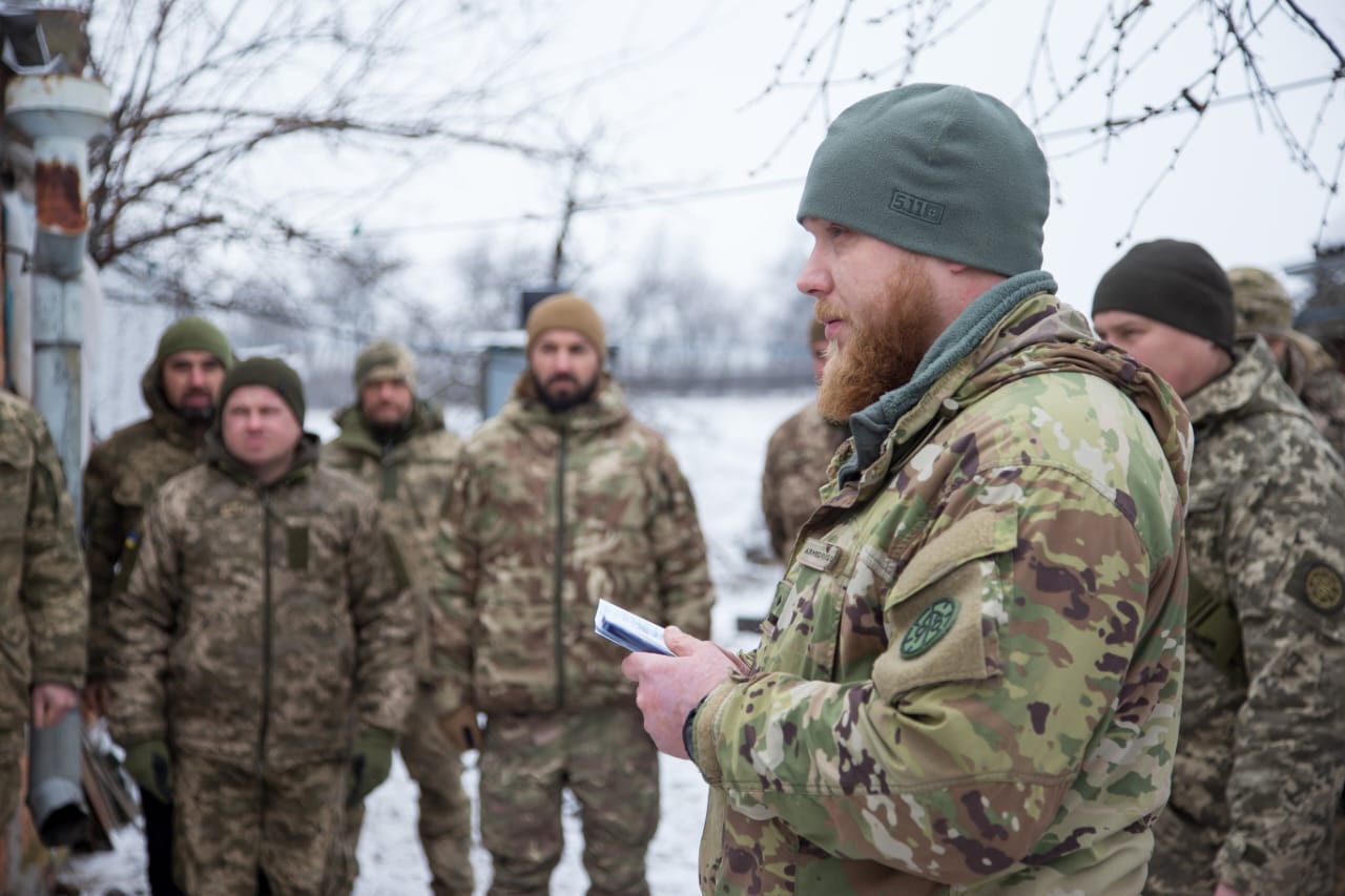 About a hundred servicemen of the Dnipro separate territorial defense battalion received awards